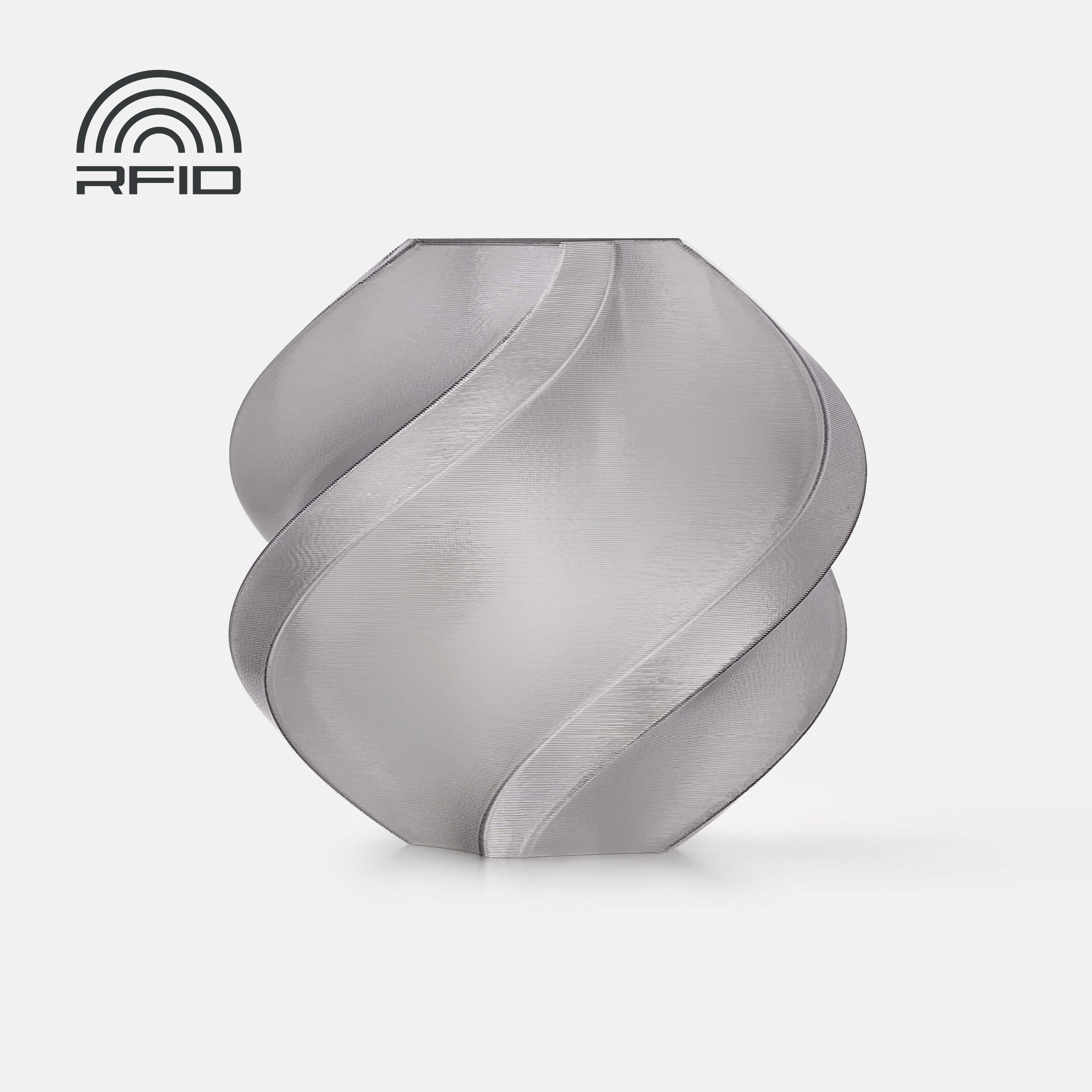 FILAMENTO BAMBULAB PETG TRASLUCIDO 1,75 mm COLOR GRIS