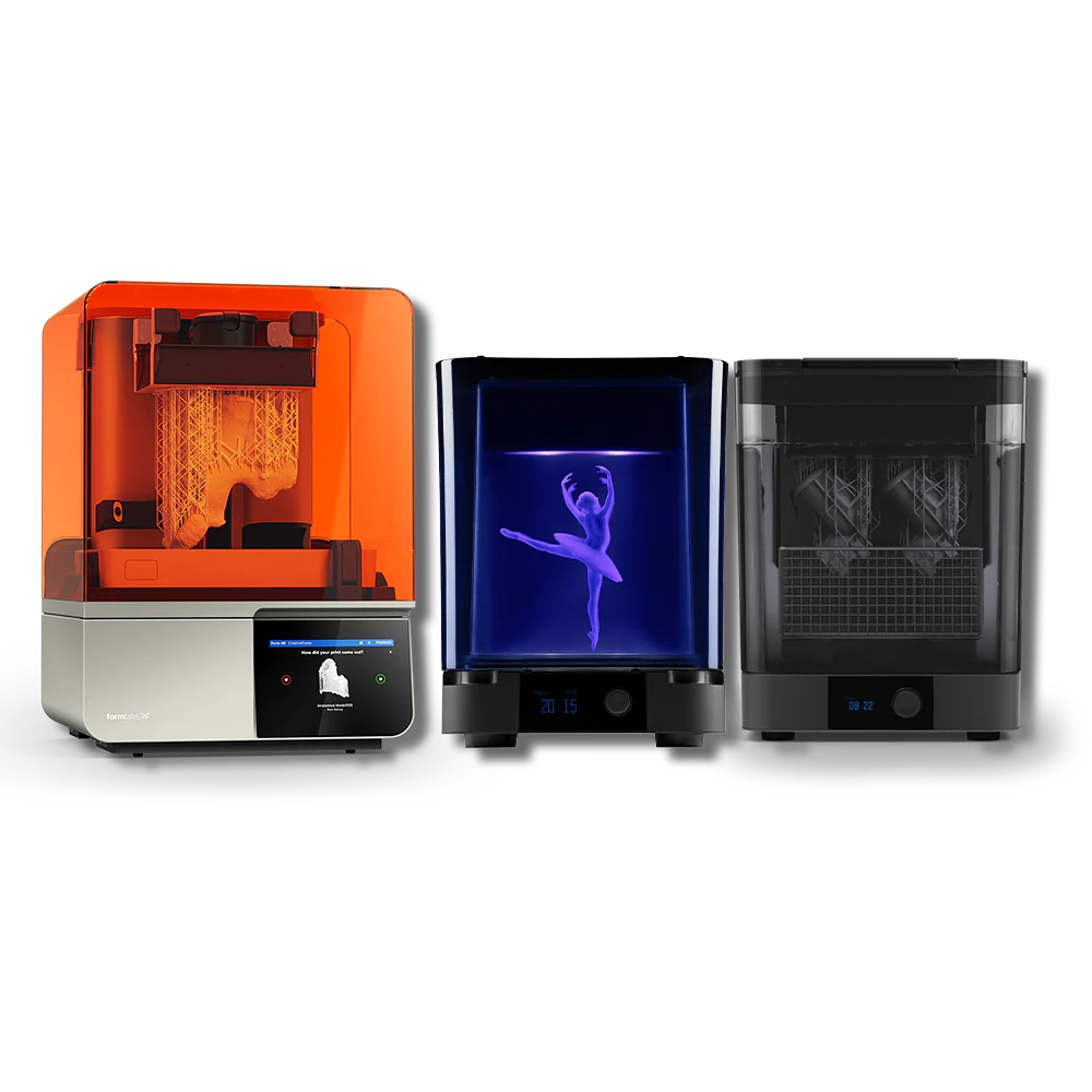 Impresora de Resina Formlabs Form 4 – Kit Profesional 3-en-1 con 3 Años de Servicio