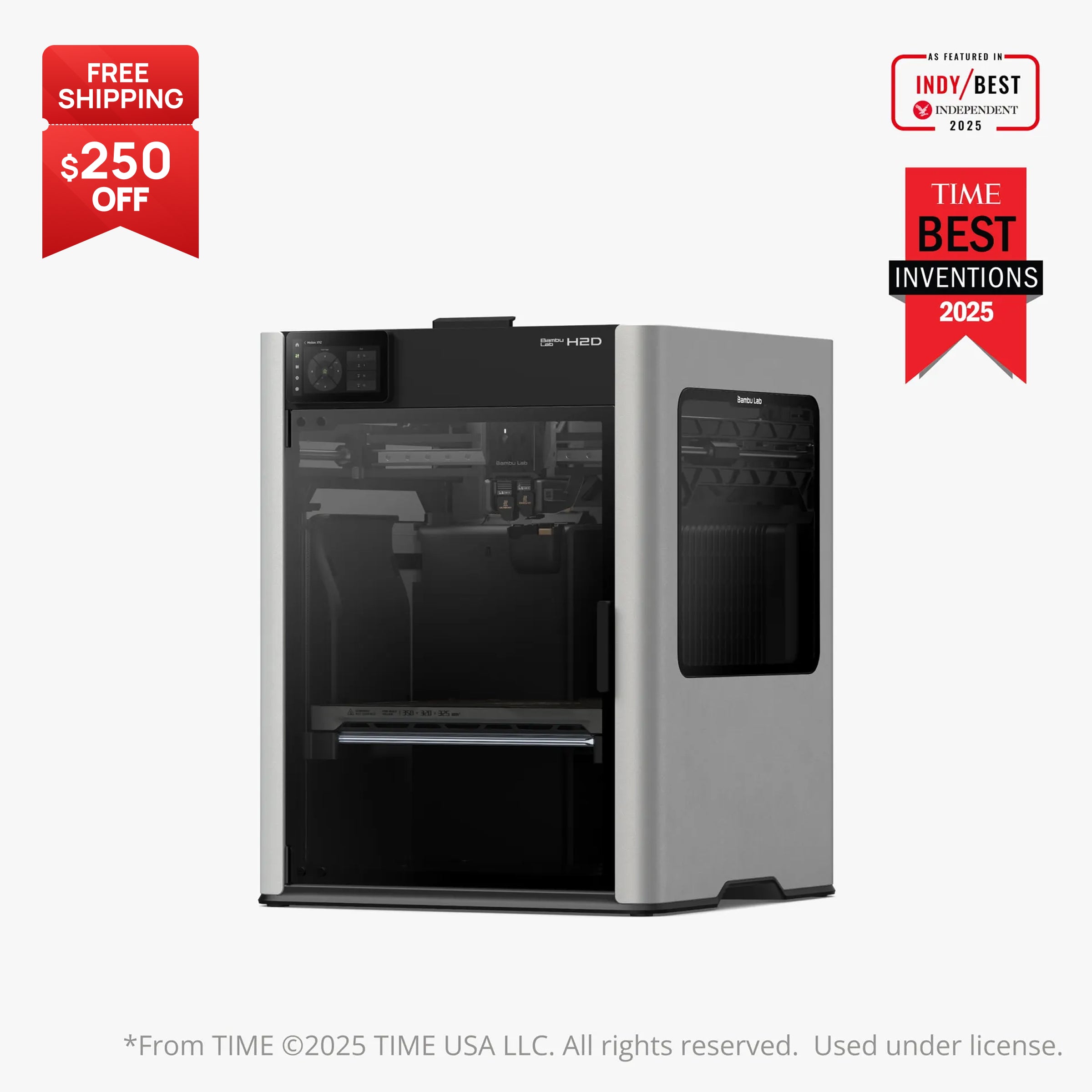 IMPRESORA BAMBULAB H2D COMBO (CON AMS)